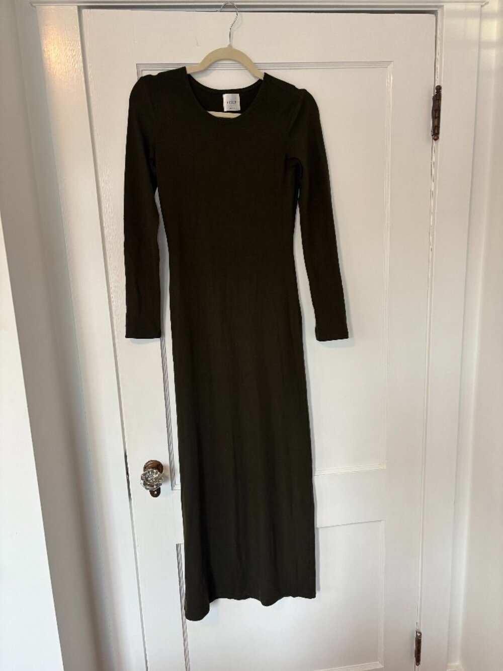 Like New Leset Dark Green Sweater Dress